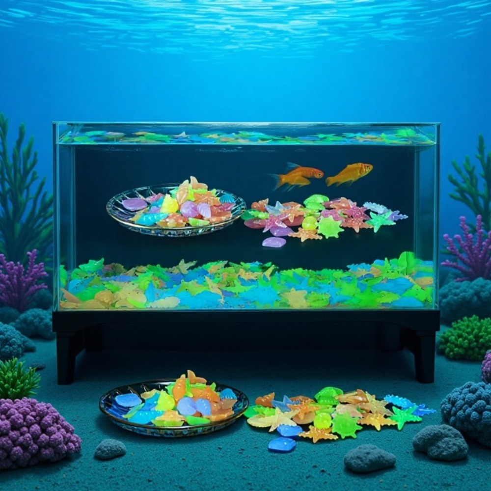 Świecące, luminousowe kamienie – Aquarium Plant Nursery recenzja i cena