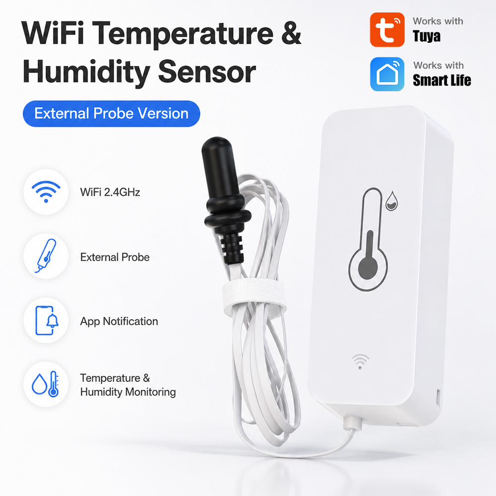 Tuya WiFi czujnik temperatury  – Aquarium Planted recenzja i cena