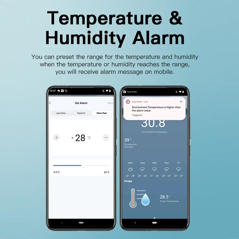 Tuya WiFi czujnik temperatury  – Aquarium Planted recenzja i cena