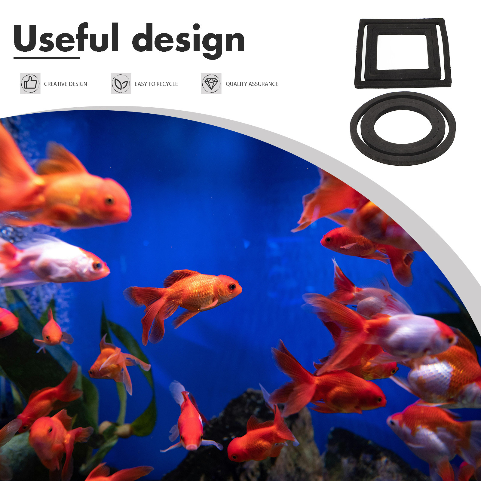6 szt. pierścieni do karmienia – Aquarium Planted Set Up recenzja i cena